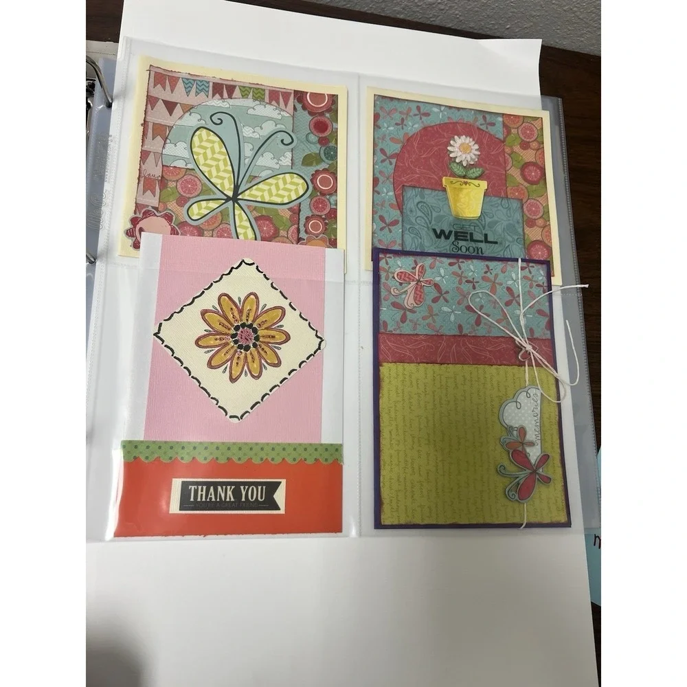50 handmade assorted all occasions cards/tags No envelopes Handmade Lots Details